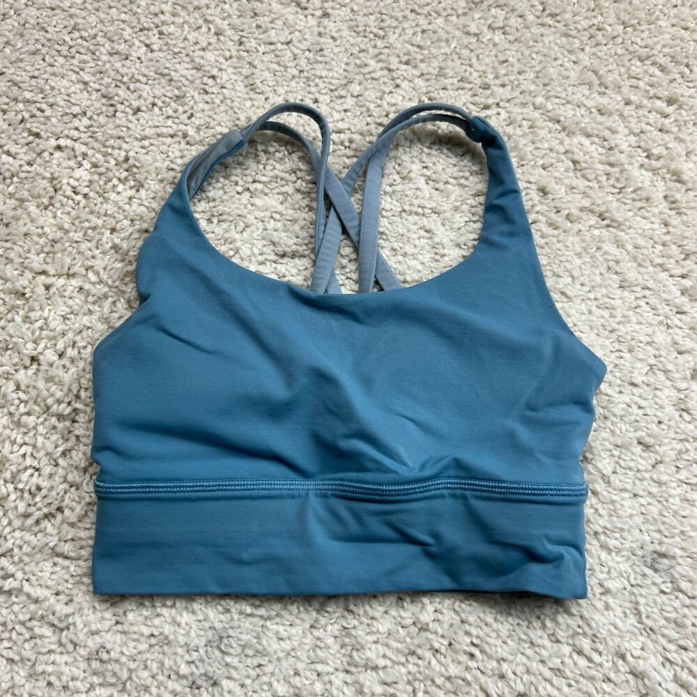 lululemon athletica Blue Sports Bra